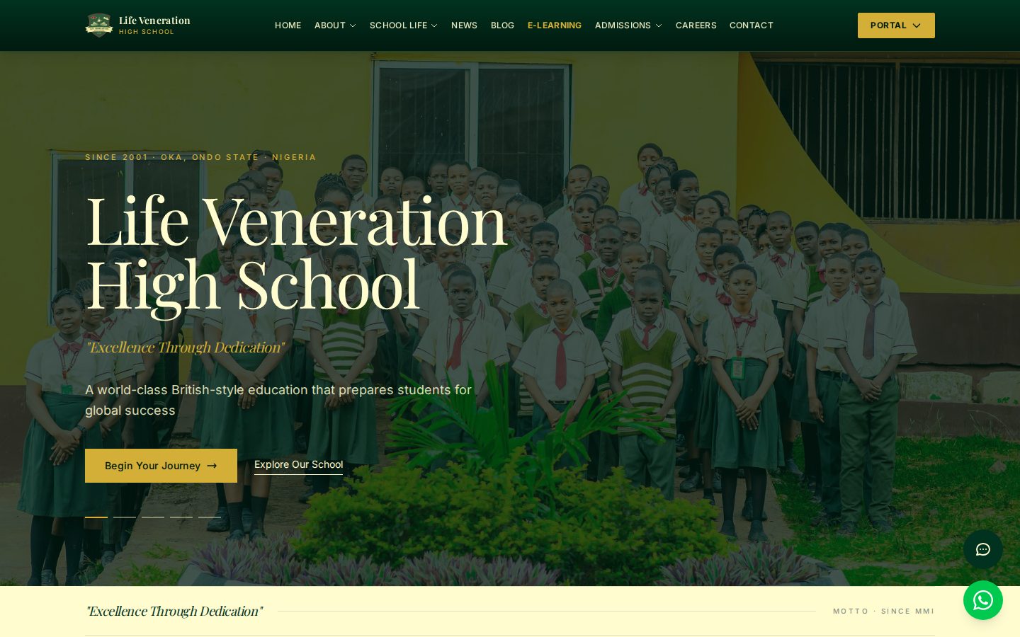 Life Veneration High School