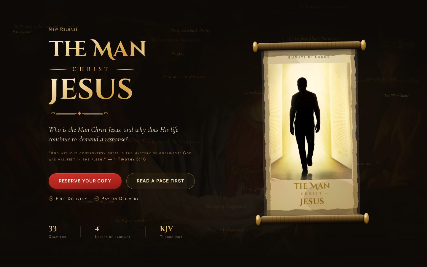 The Man Christ Jesus