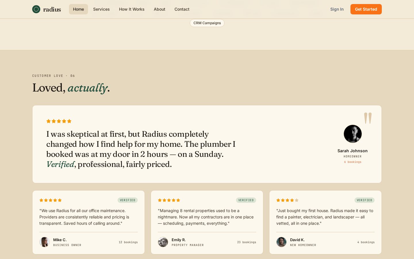 LocalHub screen